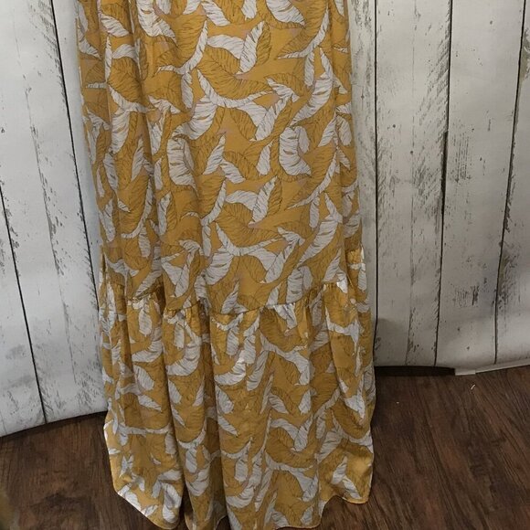 Nine West XL Tropical floral print long maxi sundress. Perfect for summer! - Picture 2 of 10